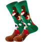 (US 5.5-12/EUR 38-45)  Christmas B serise Knee-high Stockings