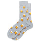 (US 5.5-12/EUR 38-45) Food serise Knee-high Stockings
