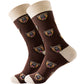 (US 6-12/EUR 39-45)  Wild animal serise Knee-high Stockings